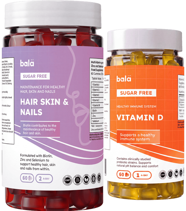 Hair Skin & Nails + Vitamin D